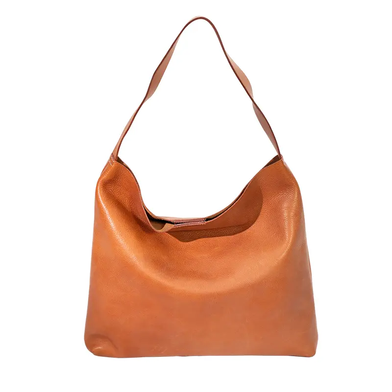 Hobo Bag i grønnsaksgarvet skinn